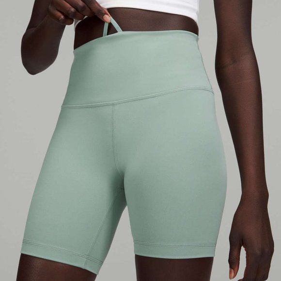 Lululemon Wunder Train Short 6" (Size 12, Misty Glade) - Picture 3 of 5